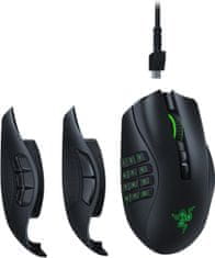 Razer Naga Pro Wireless, černá (RZ01-03420100-R3G1)