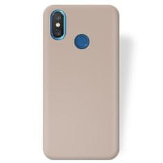 MobilMajak Obal / kryt na Xiaomi Mi 8 zlatý - Jelly Case Flash Mat