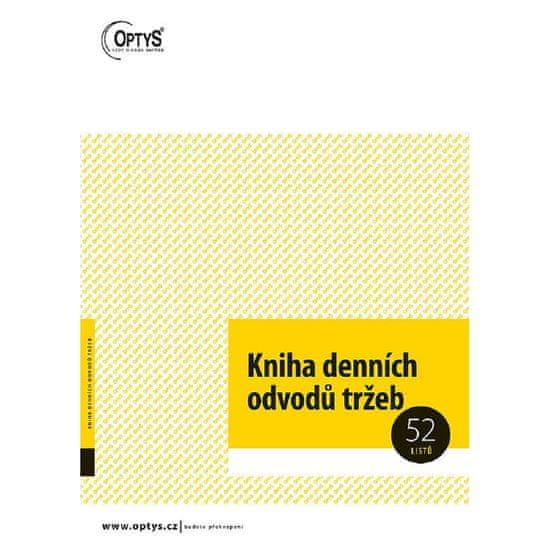 Optys 1095 - Kniha denních odvodů tržeb A4