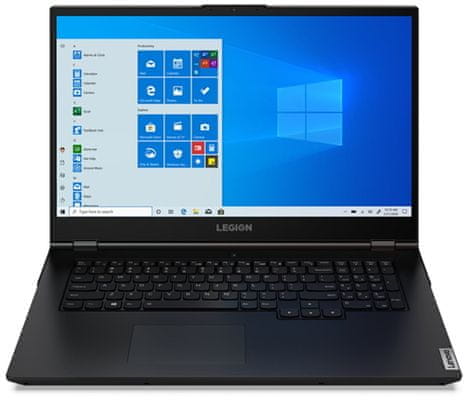 Herní notebook Lenovo Legion 5 17IMH05 (82B3007MCK) 15,6 palců IPS Full HD výkonný chlazení dedikovaná grafika