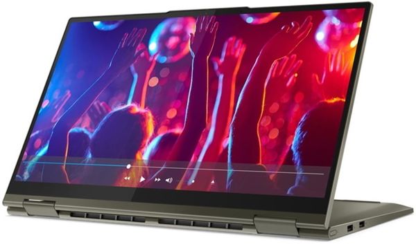  elegantní notebook lenovo yoga slim 7 krásný design prémiové provedení wifi ax Bluetooth rychlý chod výkonný procesor ultrarychlý pevný disk ergonomická klávesnice praktický touchpad usb rozhraní thunderbolt pořádná výdrž baterie