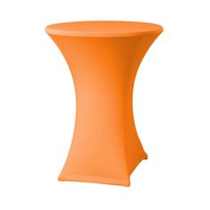 DENA Elastický potah ONYX PRO na koktejlové stoly Ø 80-85 cm, 210 g/m², Oranžová