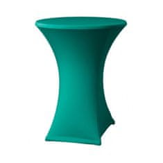DENA Elastický potah ONYX PRO na koktejlové stoly Ø 80-85 cm, 210 g/m², Tmavě zelená