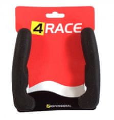 4Race rohy AL+guma 12cm černé