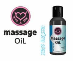 LOVE&SEX LUBRIKAČNÍ MASÁŽNÍ MASSAGE OIL 100ML