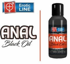 EROTIC LINE LUBRIKAČNÍ ANAL BLACK OIL 100ML