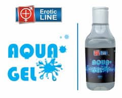 EROTIC LINE LUBRIKAČNÍ AQUA GEL BLACK 200ML