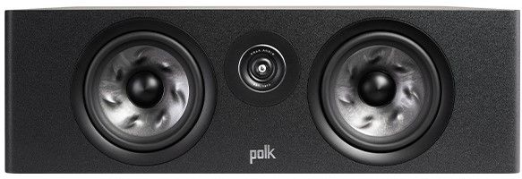 elegantní centrální reproduktor polk audio reserve R400C  skvělý zvuk výkon turbínová membrána polk x port pro extra basy poniklované terminály eliminovaná rezonance