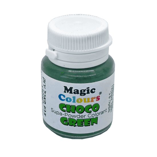 Magic Colours Prášková barva do čokolády 5g Choco Green
