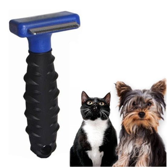 BEMI INVEST FURminator hrablo pro psy a kočky 10 cm