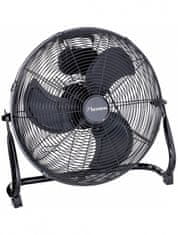 TWM Podlahový ventilátor Retro 100W 45 cm ocelová černá