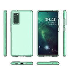 MG Spring Case silikonový kryt na Samsung Galaxy A72 4G, černý