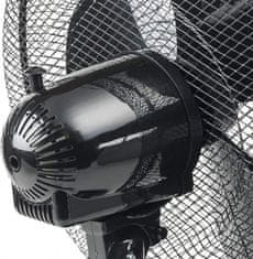 TWM stolní ventilátor 45W 45 cm černá ocel
