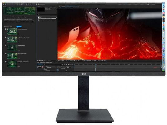 herní profesionální monitor LG 29WP60G (29WP60G-B.AEU) hdr 10 amd freesync stojan blue light reduction flicker safe bez lagů