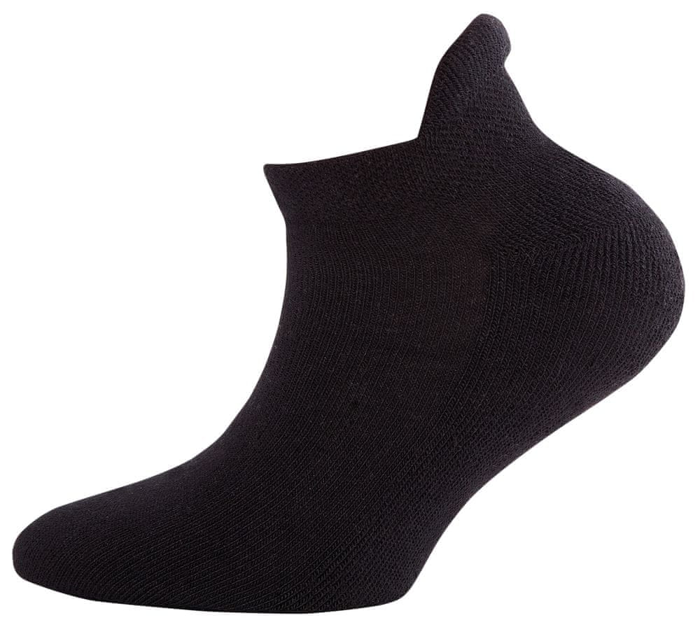 EWERS dětské nízké froté ponožky s technologií Coolmax® 201601_1 31-34 černá