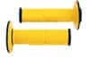 gripy Racing (dvouvrstvé, měkké), RTECH (žluto-černé, pár, délka 116 mm) R-MPRNRGI0015
