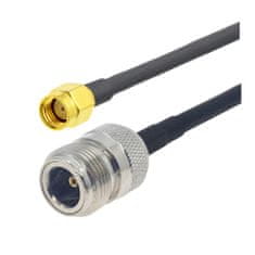 W-STAR W-star Pigtail N/F-RSMA/M, 1m, kabel LMR-195 do 6GHz, PIGRSMAM1