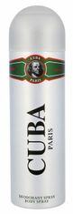 Cuba 200ml green, deodorant