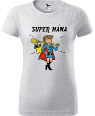 Hobbytriko Tričko pro maminku - Super máma Barva: Černá (01), Velikost: S