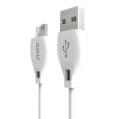 DUDAO L4M kabel USB / Micro USB 2.4A 2m, bílý