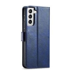 IZMAEL Magnetické Pouzdro Elegant pro Samsung Galaxy S21 FE - Tmavě Modrá KP24794
