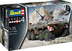 Revell  Plastic ModelKit tank 03321 - SpPz2 Luchs + 3D Puzzle diorama (1:35)