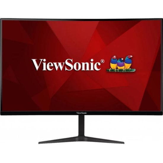 Monitor Viewsonic VX2718-2KPC-MHD širokoúhlý displej 27 palce 16:9 QHD displej HDMI Displayport prohnutá obrazovka blue light filter flicker-free 165 Hz obnovovací frekvence stereo reproduktory