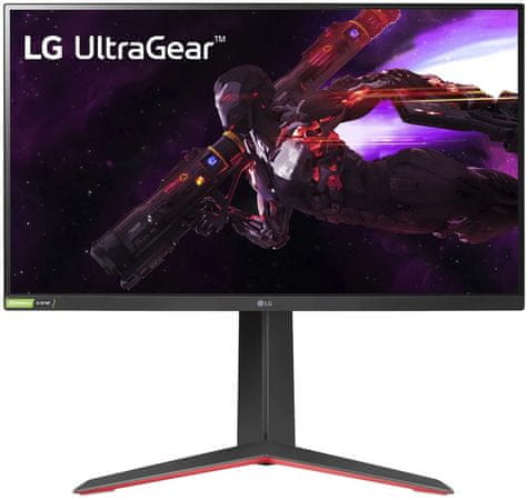 herní monitor LG 27GP850 (27GP850-B.AEU) hdr 10 vesa displayhdr 400 amd freesync premium blue light reduction flicker safe crosshair bez lagů g-sync kompatibilní