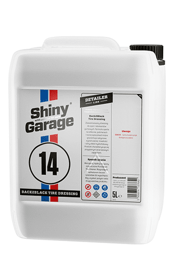 Shiny Garage Back2Black Polymer Tire Dressing - Impregnace pneumatik 5L