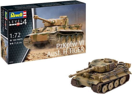 Revell ModelKit tank 03262 - PzKpfw VI Ausf. H Tiger (1:72)