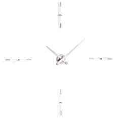 Nomon Designové nástěnné hodiny Nomon Merlin 4i white 110cm