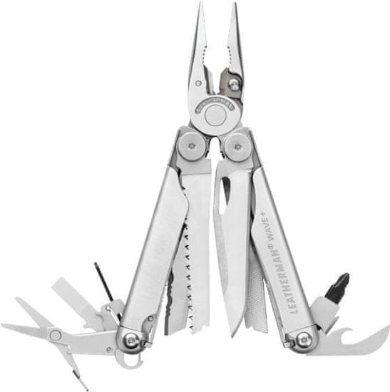 LEATHERMAN Multitool WAVE Plus stříbrný 832524