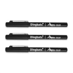 Dingbats* Popisovač Ātopen Fineliner - 0,5 mm Černá