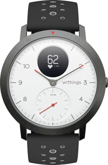 Withings Steel HR Sport, bílá