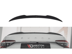 Maxton Design prodloužení spoileru ver.2 pro Škoda Superb Mk3 FL, černý lesklý plast ABS
