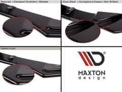 Maxton Design spoiler pod přední nárazník pro Škoda Superb Mk2 Facelift, černý lesklý plast ABS