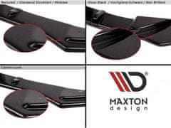 Maxton Design spoiler pod přední nárazník pro Audi A3 8P, černý lesklý plast ABS, facelift, r.v. 2008-2013