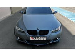 Maxton Design spoiler pod přední nárazník pro BMW Řada 3 E92, černý lesklý plast ABS