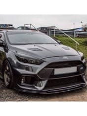 Maxton Design výdechy kapoty pro Ford Focus RS Mk3, černý lesklý plast ABS