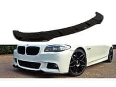 Maxton Design spoiler pod přední nárazník ver.1 pro BMW Řada 5 F10- F11, černý lesklý plast ABS