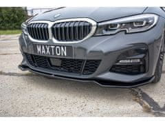 Maxton Design spoiler pod přední nárazník ver.2 pro BMW Řada 3 G20, černý lesklý plast ABS