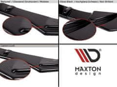 Maxton Design spoiler pod přední nárazník pro Mercedes třída E W213/Coupe (C238)/Sedan, černý lesklý plast ABS