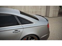 Maxton Design prodloužení spoileru pro Audi A6 C7, C7 FL, černý lesklý plast ABS