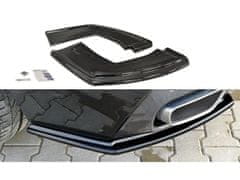 Maxton Design boční difuzory pod zadní nárazník pro BMW X6 F16, černý lesklý plast ABS