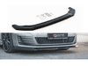 spoiler pod přední nárazník ver.2 pro Volkswagen Golf GTI Mk7, černý lesklý plast ABS