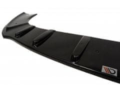Maxton Design spoiler pod přední nárazník pro Seat Leon Mk1, černý lesklý plast ABS