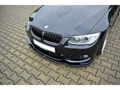 Maxton Design spoiler pod přední nárazník ver.2 pro BMW Řada 3 E92 Facelift, černý lesklý plast ABS