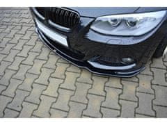 Maxton Design spoiler pod přední nárazník ver.2 pro BMW Řada 3 E92 Facelift, černý lesklý plast ABS