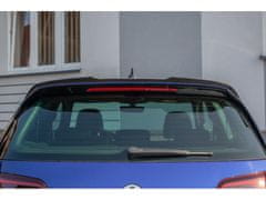 Maxton Design prodloužení spoileru ver.2 pro Volkswagen Golf R Mk7 Facelift, černý lesklý plast ABS