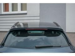 Maxton Design prodloužení spoileru pro Seat Leon Cupra Mk3 Facelift, černý lesklý plast ABS, ST (combi)